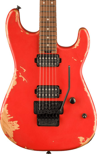 Charvel Pro-Mod Relic San Dimas Style 1 FR in Weathered Orange - Image 1