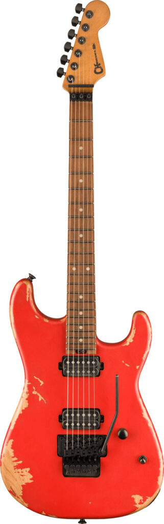 Charvel Pro-Mod Relic San Dimas Style 1 FR in Weathered Orange