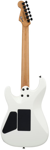 Charvel Pro-Mod Plus San Dimas Style 1 HH FR Guitar In Snow White, Ebony Board - Image 6
