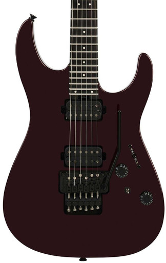 Charvel Pro-Mod Plus Dinky DK24 HH FR EB Electric Guitar in Crimson Eclipse - Image 2