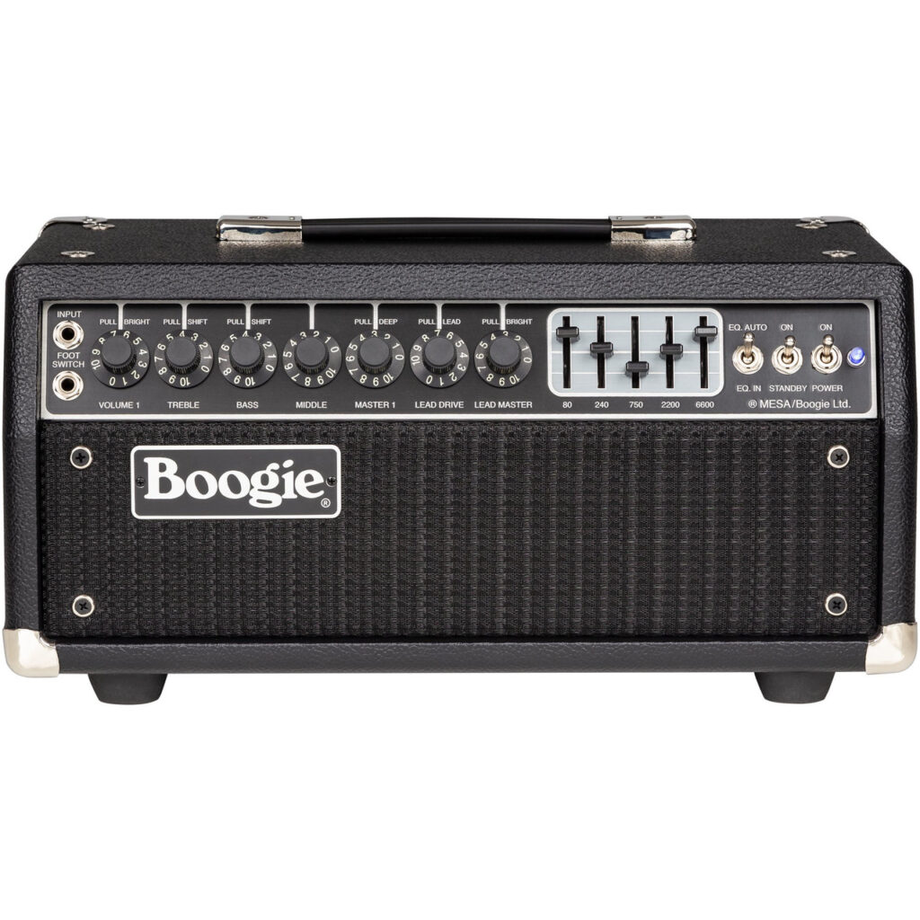 Mesa Boogie Mark IIC+ 75W Head in Black Bronco Black Grille
