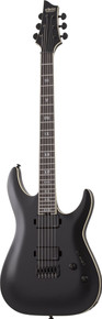 Schecter C-1 SLS Elite Evil Twin in Satin Black - Image 3