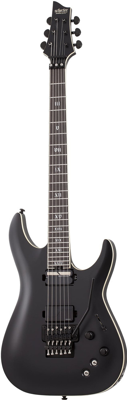 Schecter C-1 FR S SLS Elite Evil Twin in Satin Black - Image 5
