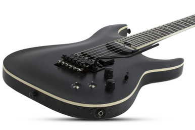 Schecter C-1 FR S SLS Elite Evil Twin in Satin Black - Image 6