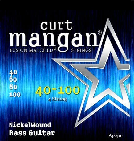 Curt Mangan Strings 40-100 Nickel Wound Bass Strings - Image 4