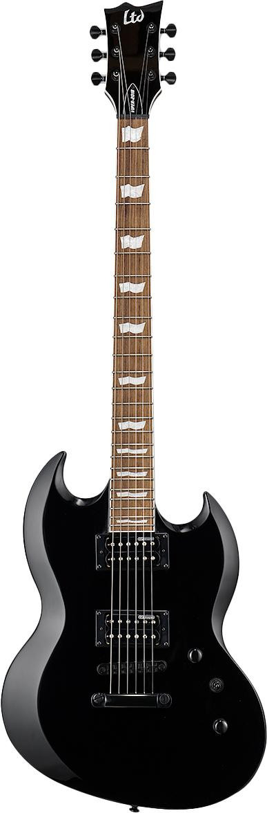 ESP LTD Viper-201B Baritone in Black - Image 5