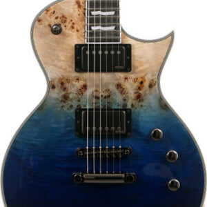 ESP E-II Eclipse Electric Guitar in Blue Natural Fade