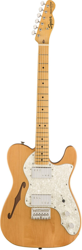 Squier Classic Vibe 70s Telecaster Thinline Maple Fingerboard Natural