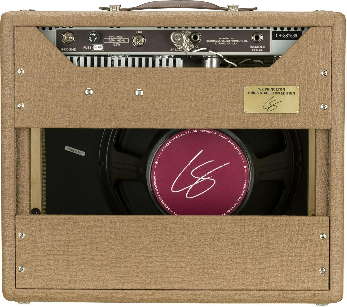 Fender 62 Princeton Chris Stapleton Edition Guitar Valve Amp Combo - Image 5