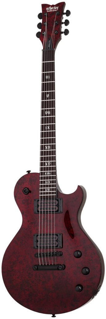 Schecter Solo-II Apocalypse in Red Reign