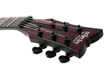 Schecter Solo-II Apocalypse in Red Reign - Image 6