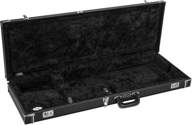 Fender Classic Series Wood Case for Strat/Tele in Black - Image 2