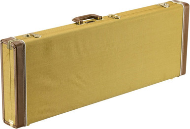 Fender Classic Series Wood Case for Strat/Tele in Tweed - Image 1