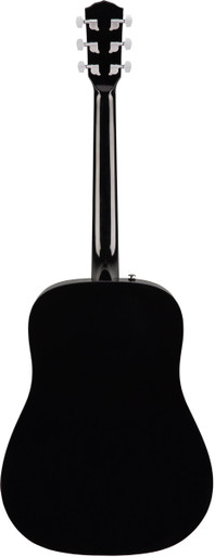 Fender CD60S Solid Top Dreadnought Guitar in Black - Image 6
