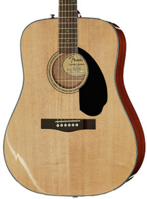 Fender CD60S Solid Top Dreadnought Guitar - Image 6