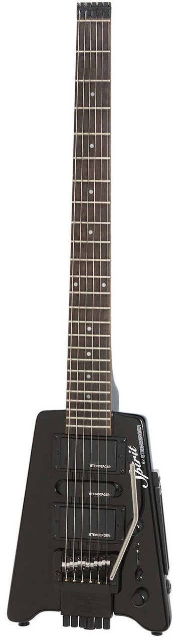 Steinberger Spirit GT-PRO Deluxe Outfit Travel Guitar in Black - Image 5