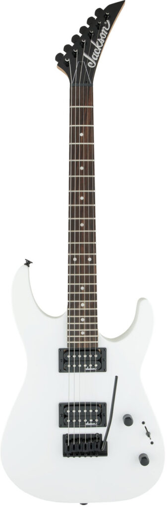 Jackson JS11 Dinky in White with Amaranth Fretboard