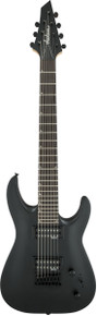 Jackson JS227T Dinky 7-String in Satin Black with Amaranth Fretboard - Image 3