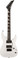 Jackson JS22 Dinky Archtop in Snow White with Amaranth Fretboard - Image 4