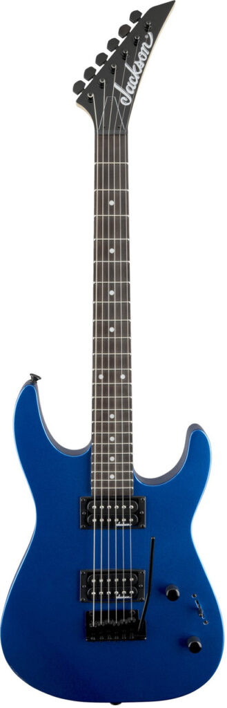 Jackson JS11 Dinky in Metallic Blue with Amaranth Fretboard