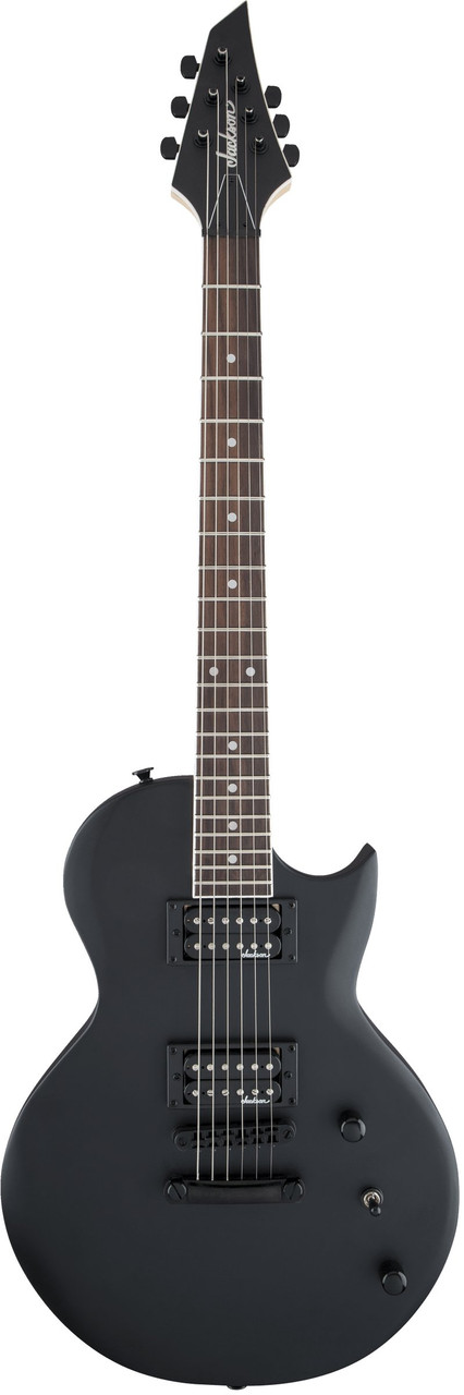 Jackson JS22 Monarkh SC in Satin Black with Amaranth Fretboard - Image 5
