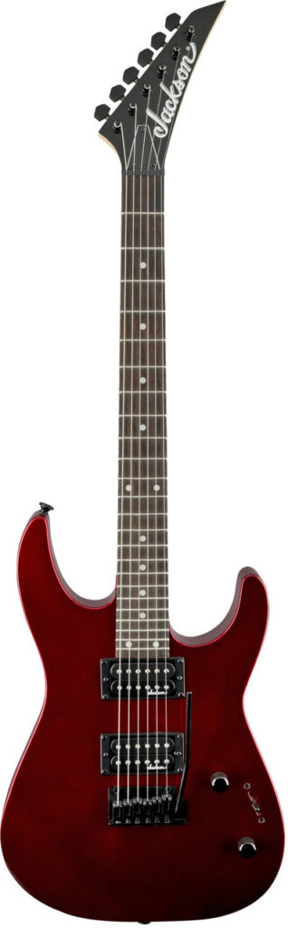 Jackson JS12 Dinky in Metallic Red with Amaranth Board