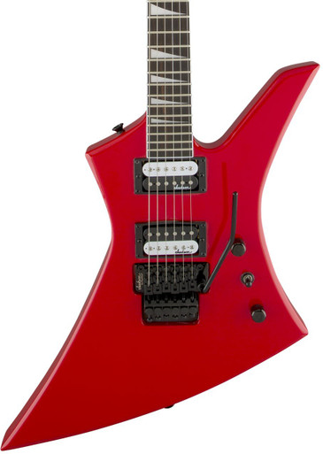 Jackson JS32 Kelly KE in Ferrari Red with Amaranth Fretboard
