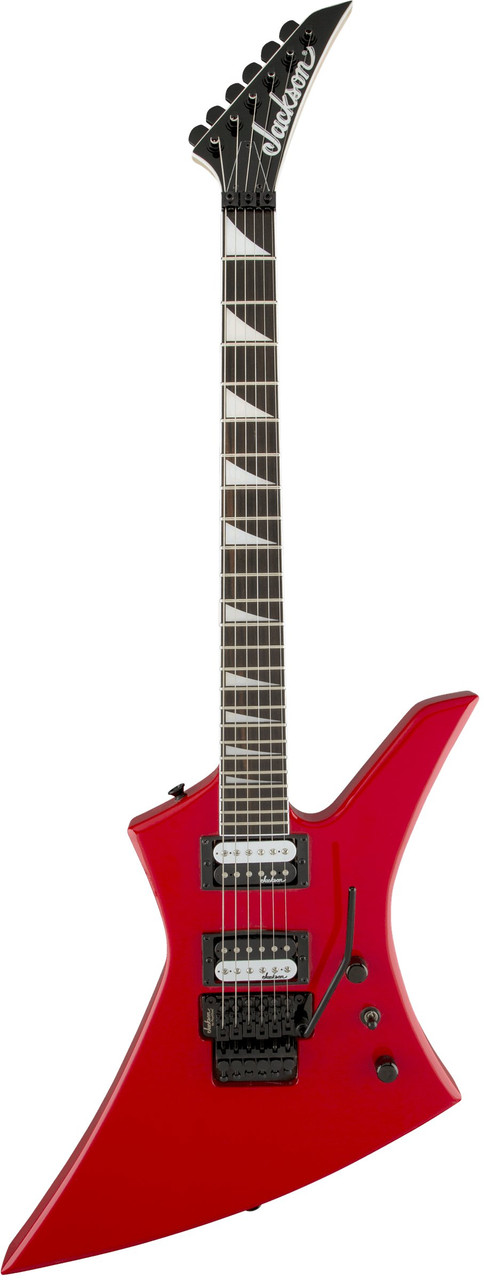 Jackson JS32 Kelly KE in Ferrari Red with Amaranth Fretboard - Image 5