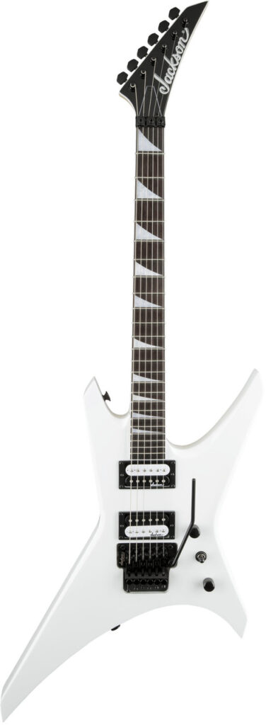 Jackson JS32 Warrior in Snow White Floyd Rose & Amaranth Fretboard