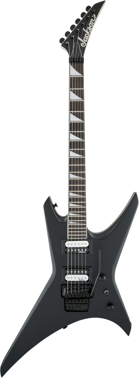 Jackson Guitar JS32 Warrior in Satin Black with Amaranth Fretboard - Image 5