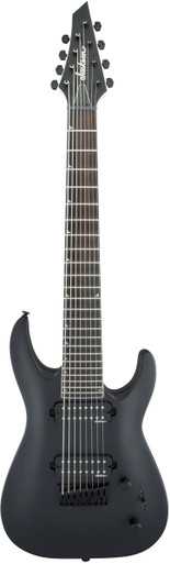 Jackson JS32-8 DKA Archtop 8-String in Satin Black with Amaranth Fretboard - Image 2