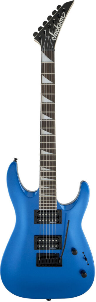Jackson Guitar JS22 Dinky in Metallic Blue with Amaranth Fretboard