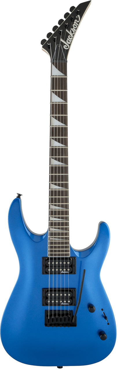 Jackson Guitar JS22 Dinky in Metallic Blue with Amaranth Fretboard - Image 5