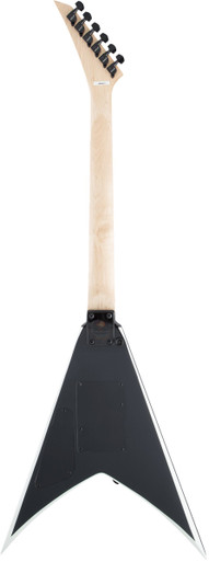 Jackson Guitar JS32 King V in Black with White Bevels and Amaranth Fretboard - Image 6