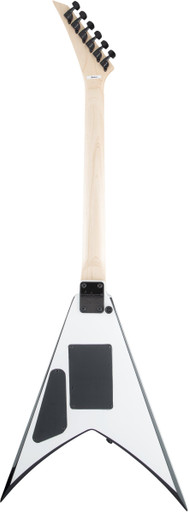 Jackson Guitar JS32 King V in White with Black Bevels and Amaranth Fretboard - Image 6