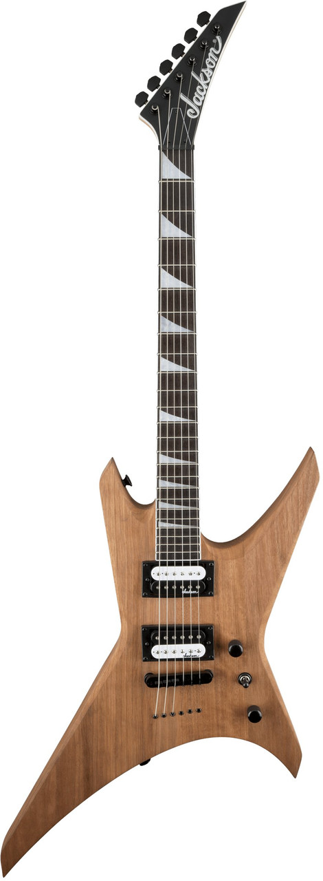 Jackson JS32T Warrior Hardtail in Natural Oil Finish with Amaranth Fretboard - Image 5