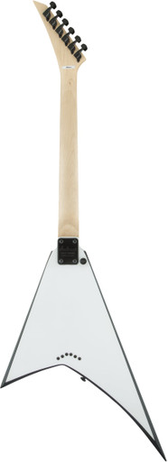 Jackson Guitar JS32T Rhoads in White with Black Bevels and Amaranth Fretboard - Image 6