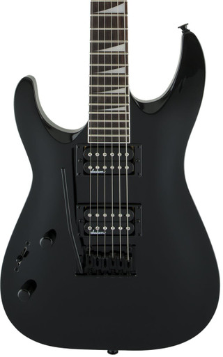 Jackson JS22L Dinky DKA Archtop in Gloss Black Left Handed with Amaranth Fretboard