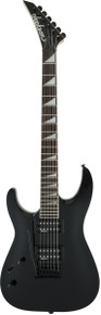 Jackson JS22L Dinky DKA Archtop in Gloss Black Left Handed with Amaranth Fretboard - Image 3