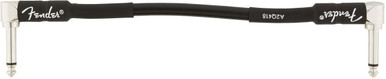 Fender Professional Series Instrument Cable Angle/Angle 6" in Black