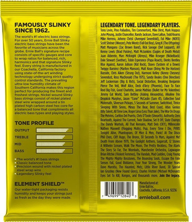 Ernie Ball Beefy Slinky Bass Strings Set (65-130) - Image 2