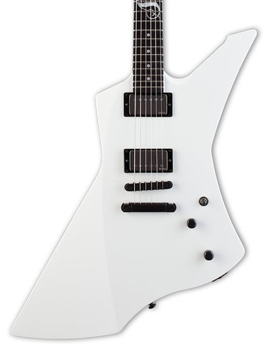 ESP LTD Snakebyte James Hetfield Signature Guitar in Snow White - Image 1