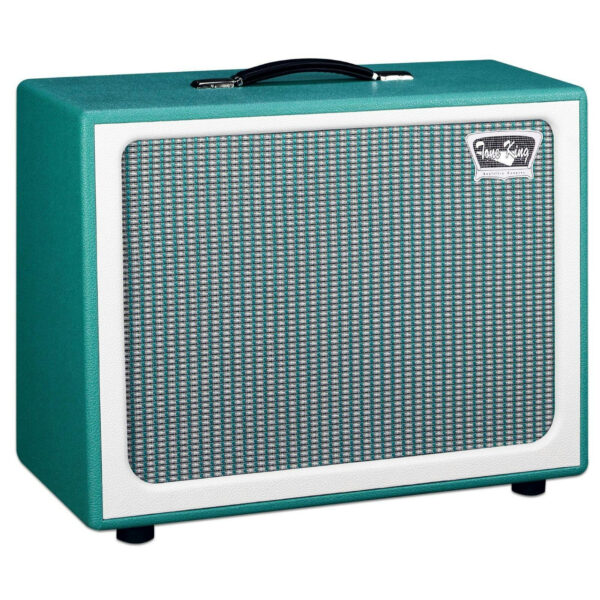 Tone King Imperial MkII 1x12" Open Back Cabinet in Turquoise - Image 5
