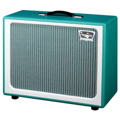 Tone King Imperial MkII 1x12" Open Back Cabinet in Turquoise - Image 6