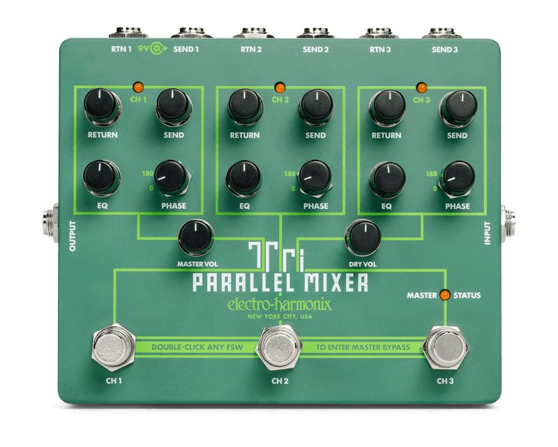 Electro Harmonix Tri Parallel Mixer Pedal