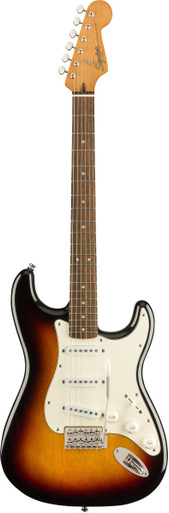 Squier Classic Vibe '60s Strat in 3 Tone Sunburst - Image 2