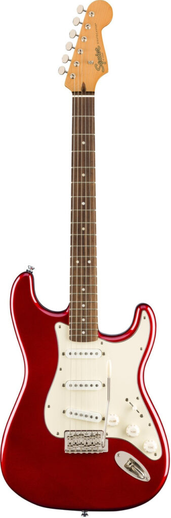 Squier Classic Vibe '60s Strat in Candy Apple Red