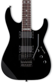 ESP LTD KH602 Kirk Hammett Signature Guitar in Black - Image 6