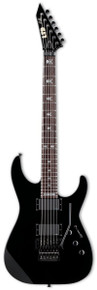 ESP LTD KH602 Kirk Hammett Signature Guitar in Black - Image 3