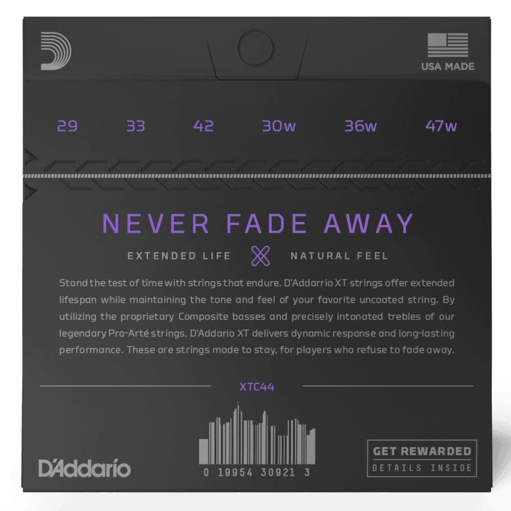 D'Addario XT Silver Plated Copper Extra Hard Tension Classical Strings